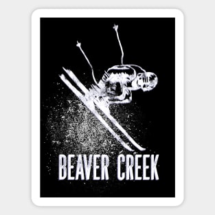 Beaver Creek CO Ski Mountain Resort Downhill Skier Magnet